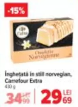 Înghețată în stil norvegian