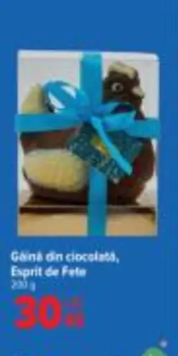 Găină din ciocolată