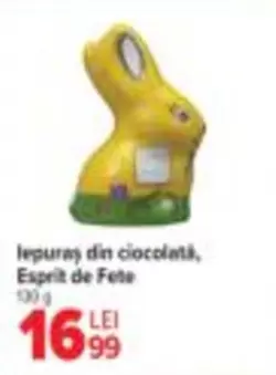 Iepuras din ciocolata