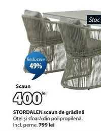 STORDALEN scaun de grădină