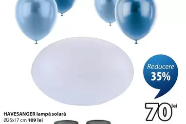 HAVESANGER lampă solară