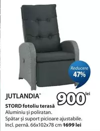 STORD fotoliu terasă