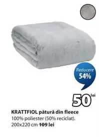 PĂTURĂ din fleece