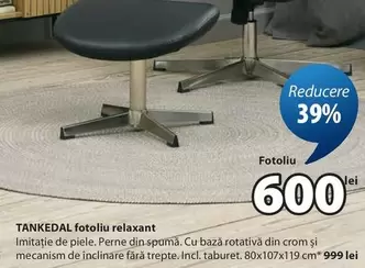 TANKEDAL fotoliu relaxant