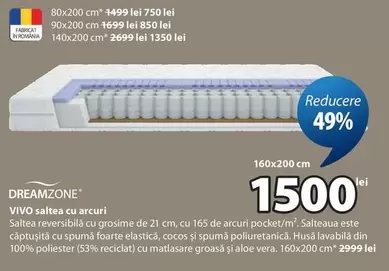 VIVO saltea cu arcuri