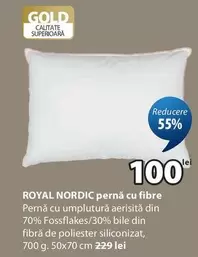 pernă cu fibre