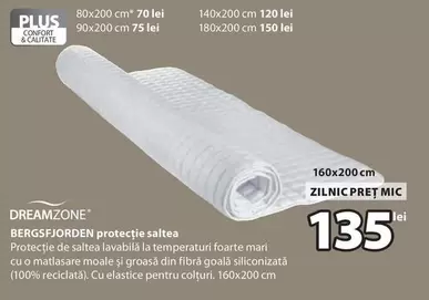 BERGSFJORDEN protecție saltea