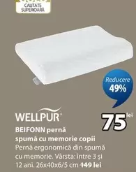 BEIFONN pernă spumă cu memorie copii