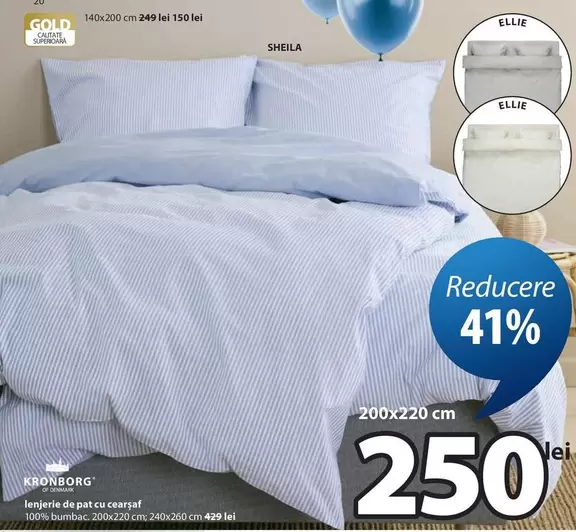 Lenjerie de pat cu cearșaf