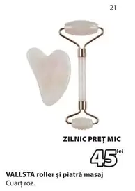 roller și piatră masaj