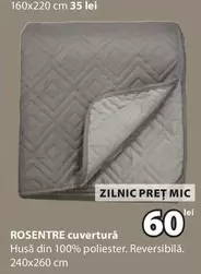 ROSENTRE cuvertură