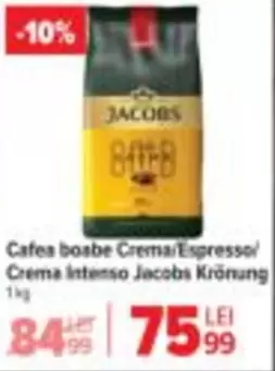 Jacobs - Cafea boabe Crema/Espresso/Crema Intenso Krönung