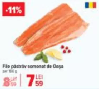 File păstrăv somonat