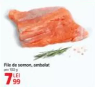 File de somon, ambalat