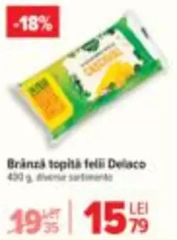 Brânză topită felii