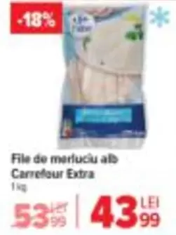 Alb - File de merluciu alb