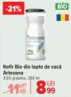 Kefir Bio din lapte de vacă