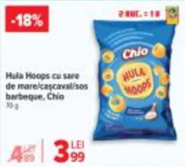 Chio - Hula Hoops cu sare de mare