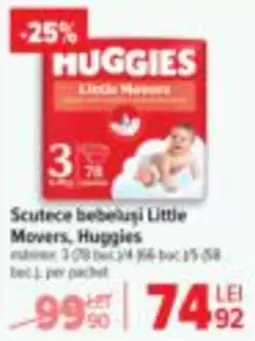Huggies - Scutece Little Movers