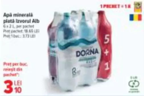 Alb - Apă minerală plată