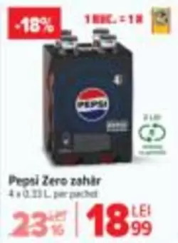 Pepsi - Zero zahăr