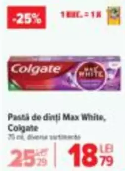 Pastă de dinți Max White