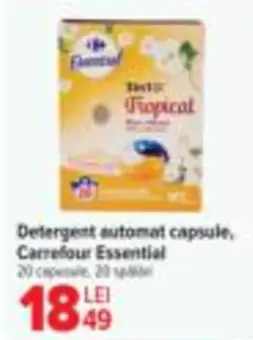 Detergent automat capsule