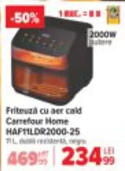 Friteuză cu aer cald HAF11LDIR2000-25