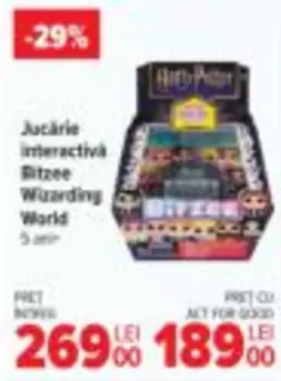 Jucărie interactivă Blitzzee Wizarding World