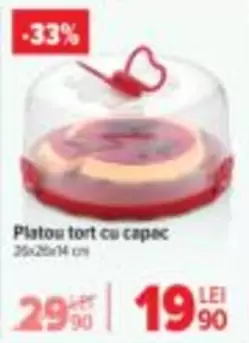 Platou tort cu capac
