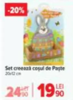 Set creează coșul de Paște