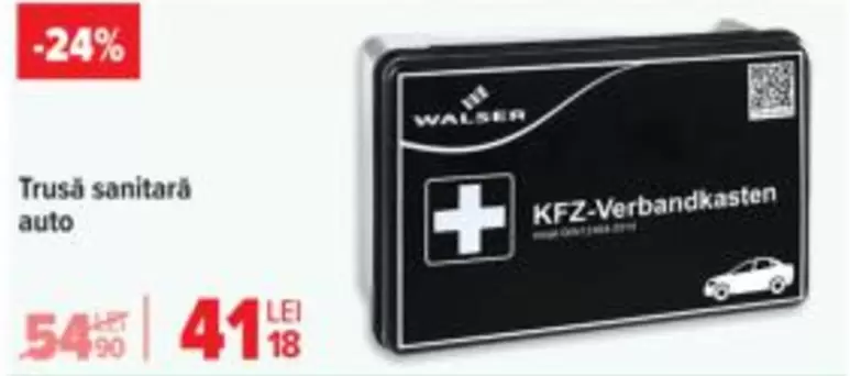 Trusă sanitară auto