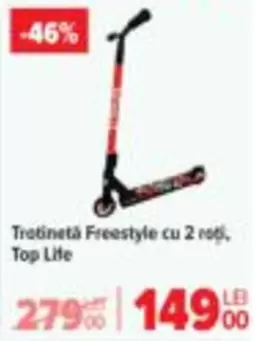 Trotinetă Freestyle cu 2 roți