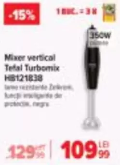 Tefal - Mixer vertical HB121838