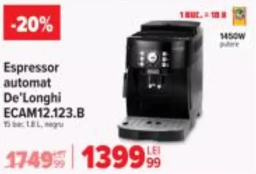 Espressor automat ECAM12.123.B