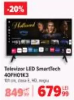 Televizor LED SmartTech 40FH01K3