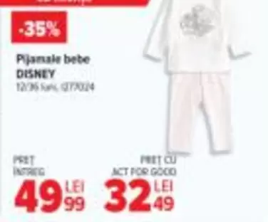 Pijamale bebe 12/36 LUNI (277024)