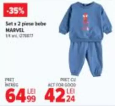 Marvel - Set x 2 piese bebe, Q76877