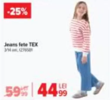 Jeans fete TEX 314 art, 127958