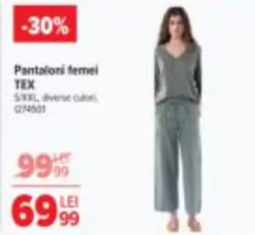Pantaloni femei TEX 6274501