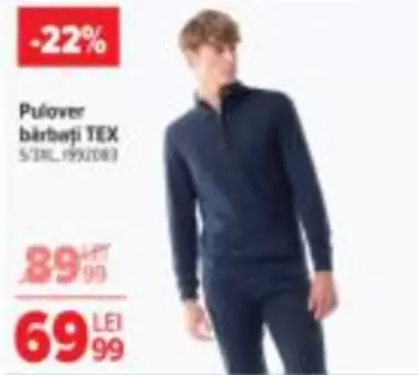 Pulover bărbați TEX S/3XL