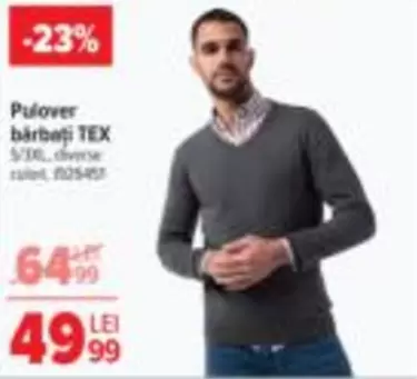 Pulover bărbați TEX S/36, diverse culori