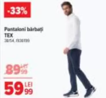 Pantaloni bărbați TEX 28/34.1930199