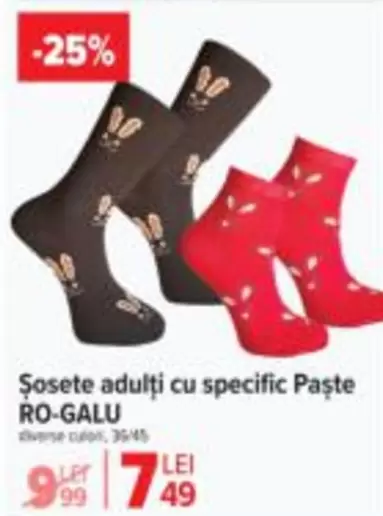 Șosete adulti cu specific Paște