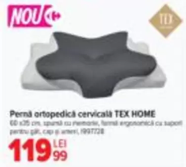 Pernă ortopedică cervicală