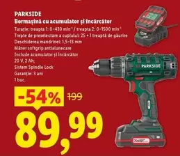 Bormașină cu acumulator și încărcător