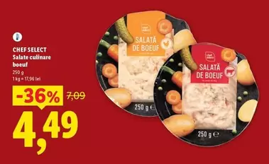 Salate culinare boeuf