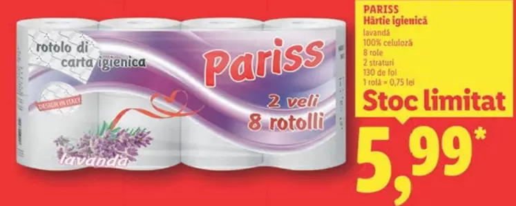 Lavanda - Rotolo Di Carta Igienica