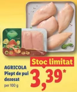 Piept de pui dezosat