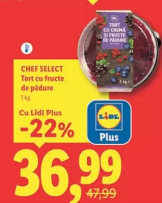 Tort cu fructe de pădure